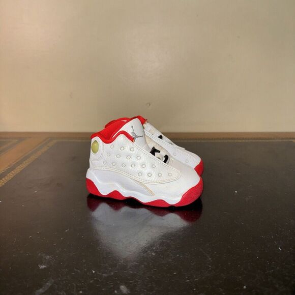 Nike Air Jordan 13 Retro History Of Flight Red 414581-103 Td Toddler Boy Size 4C - Picture 1 of 5